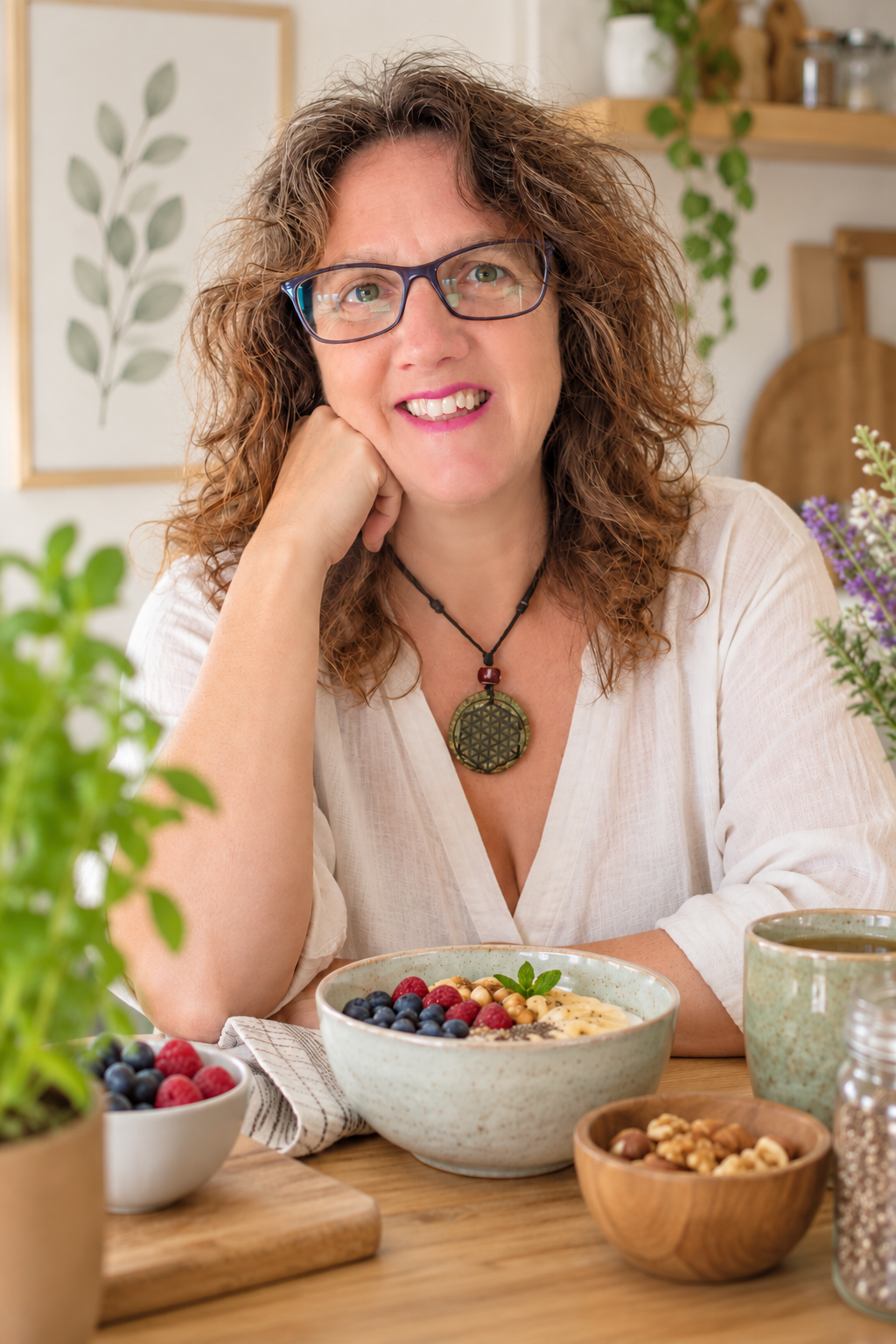 Maite Zudaire en un entorno de alimentación y nutrición